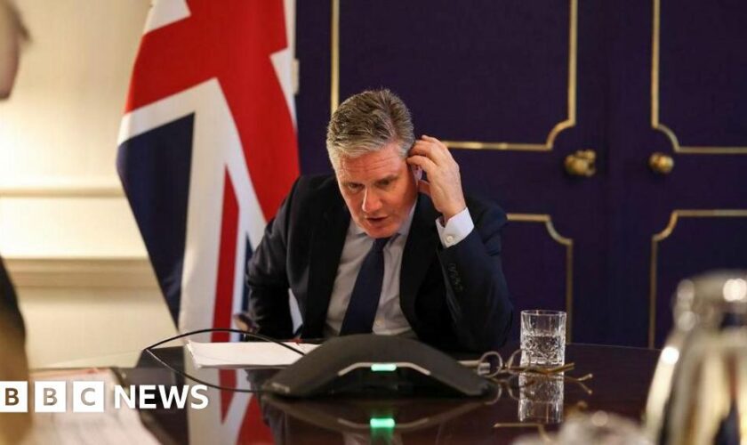 Starmer urges Iran to refrain from Israel attack