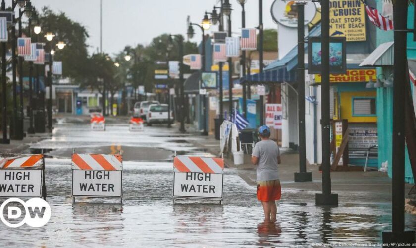 Storm Debby makes landfall in Florida