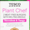 Tesco recalls 'melt in middle' vegan burgers as they can get too hot