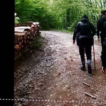 The Iranian men who walked for days to reach Germany