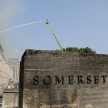 UK: Artworks safe after fire at London's Somerset House