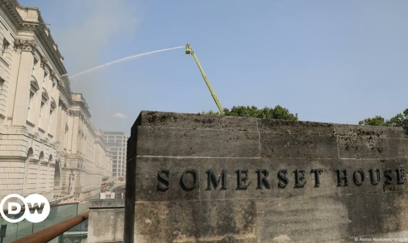 UK: Artworks safe after fire at London's Somerset House