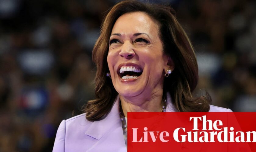 US election live: Kamala Harris more trusted than Donald Trump on the economy, says poll