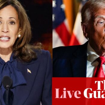 US elections live updates: Trump and Harris campaigns argue over rules for first debate