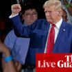 ‘Only consequential presidents get shot at,’ Trump tells event – US politics live