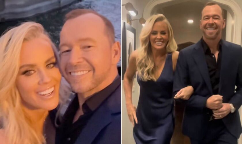 Jenny McCarthy and Donnie Wahlberg celebrate 10th anniversary by renewing vows at hotel where they wed