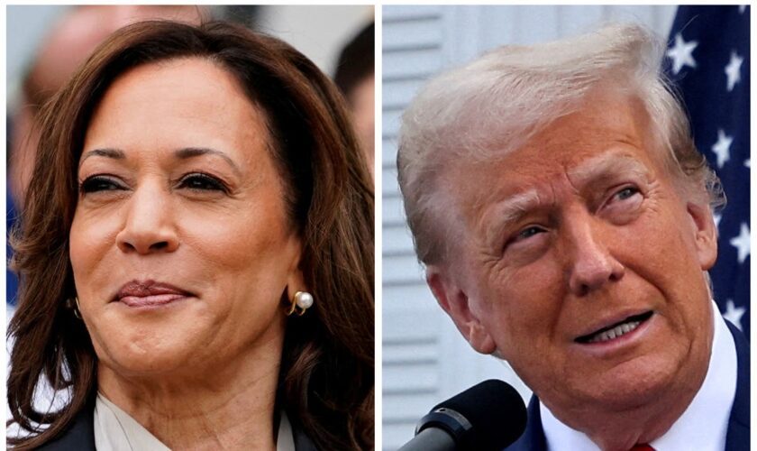 Trump accused of ‘brazen flip-flops’ on marijuana, IVF as new poll show Harris widening lead with women: Live