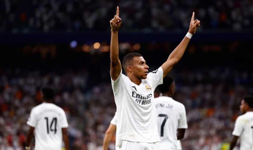 Kylian Mbappe opens his LaLiga account with brace as Real Madrid beat Real Betis