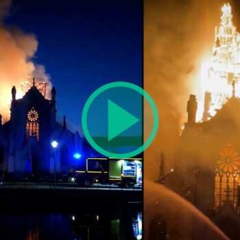 À Saint-Omer, l’église de l’Immaculée-Conception en partie détruite après un incendie impressionnant