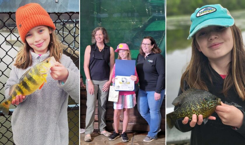 Girl, age 12, wins top fishing prize of 'Master Angler Milestone': 'She does it all'