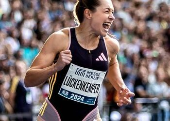 Leichtathletik: Gina Lückenkemper sprintet über 100 Meter beim Istaf persönliche Bestleistung