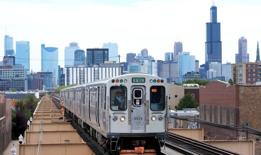 Four people killed in mass shooting on Chicago subway train