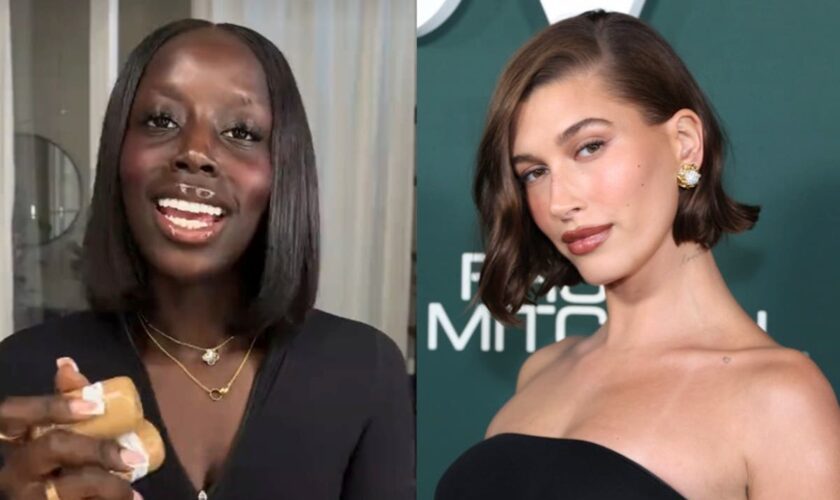 TikToker praises Hailey Bieber for new Rhode blush shades after calling her brand non-inclusive