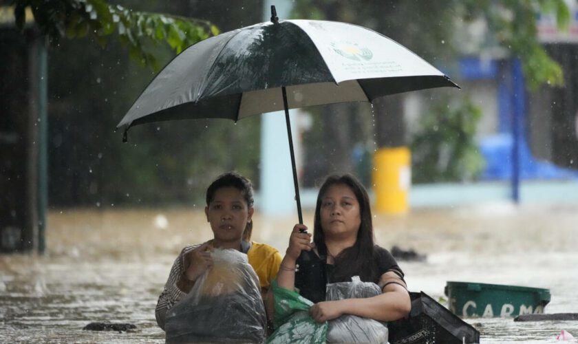 Aux Philippines, la tempête tropicale Yagi fait onze morts