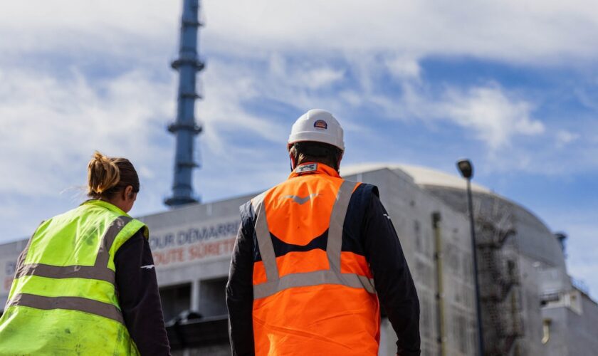 Nucléaire EPR de Flamanville le 14 juin 2022