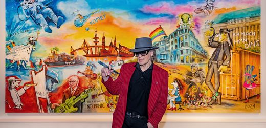 Udo Lindenberg: Neues XXL-Gemälde enthüllt - Rockmusiker präsentiert sein größtes Werk