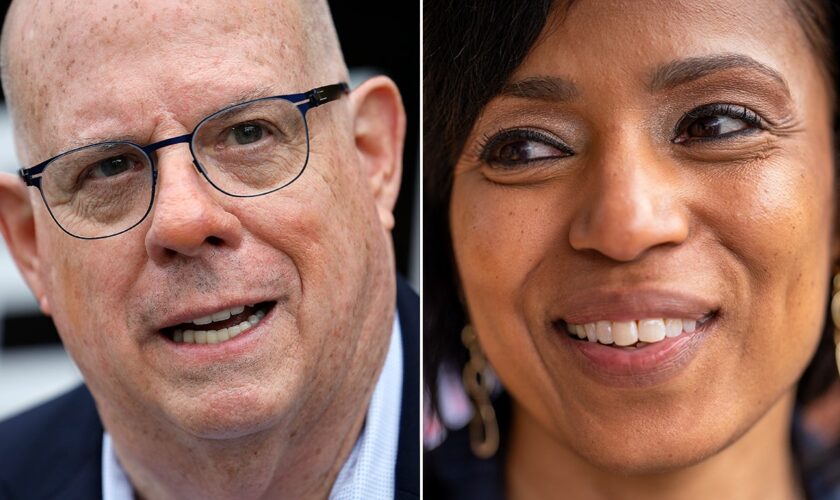 Maryland Senate race poll shows Democrat Alsobrooks leading GOP's Hogan, despite 1 in 3 not knowing who she is