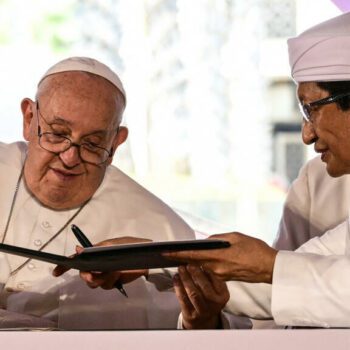 Le pape et le grand imam de Jakarta unis contre l'"instrumentalisation religieuse des conflits"