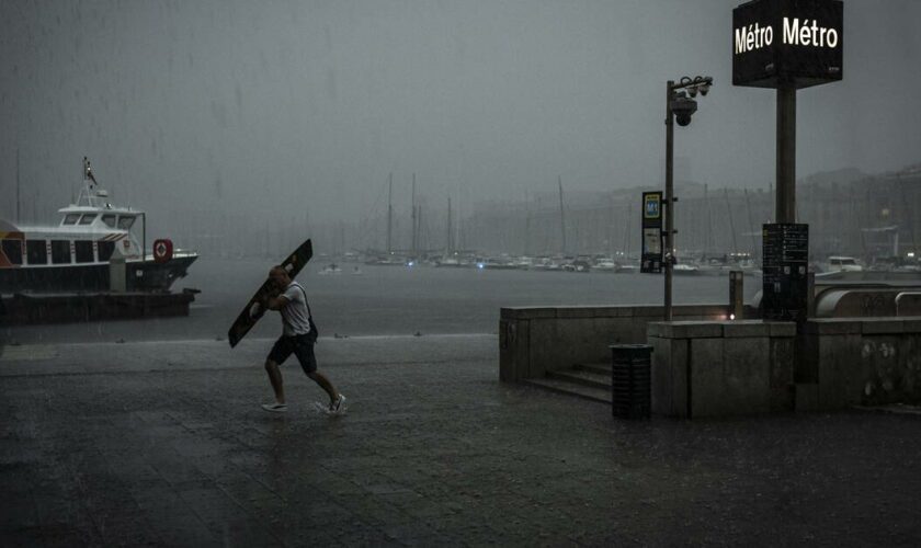 Orages et inondations : pas de dégâts majeurs dans le Sud-Est, 8 départements en vigilance orange dans le Centre