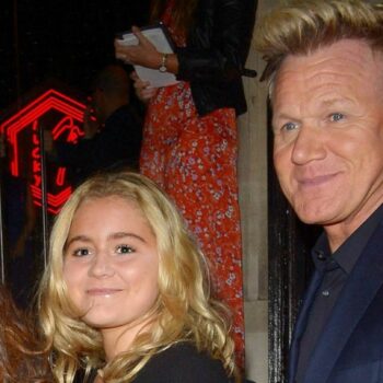 Gordon Ramsay mit Tochter Matilda "Tilly" Ramsay (Mitte).