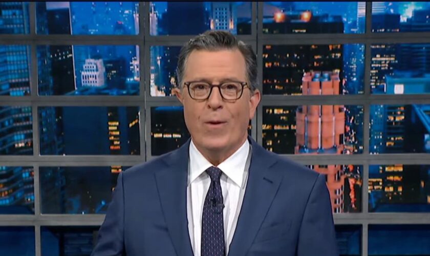 Stephen Colbert ridicules North Carolina GOP nominee Mark Robinson over alleged porn habit