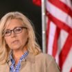 L'élue républicaine Liz Cheney s'adresse à ses supporteurs après sa défaite à la primaire dans le Wyoming, le 16 août 2022 à Jackson