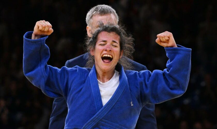 Paris 2024 : en parajudo, Sandrine Martinet se contente de l’argent chez les -48kg