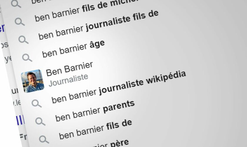 Reporter à France TV, Ben Barnier a eu une drôle de mésaventure avec Michel Barnier et... Google