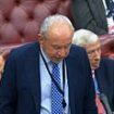 Apprentice star Lord Sugar is told 'you're fired' by peer as he finally pledges allegiance to the King at the House of Lords - amid anger over 'six-year gap since he last spoke' in Parliament