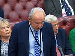 Apprentice star Lord Sugar is told 'you're fired' by peer as he finally pledges allegiance to the King at the House of Lords - amid anger over 'six-year gap since he last spoke' in Parliament