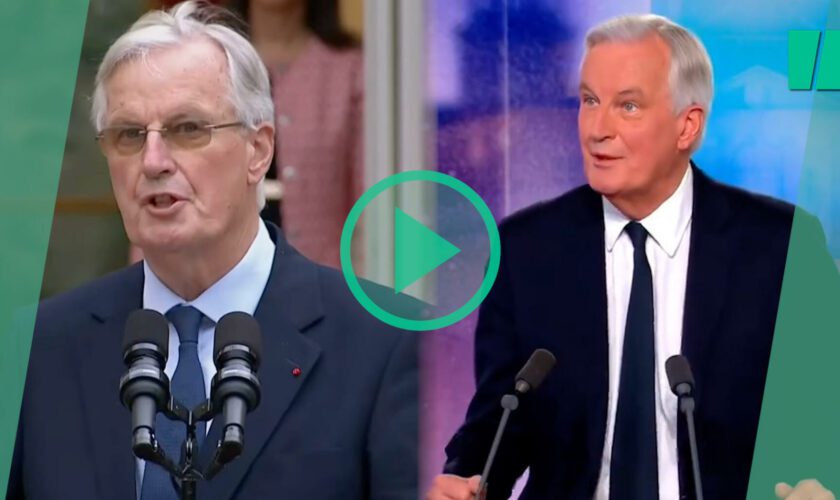 Quand Michel Barnier promettait de ne pas utiliser de mots blessants comme Emmanuel Macron