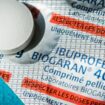 Ibuprofen 400 mg anti-inflammatory drug from Biogaran Laboratories.