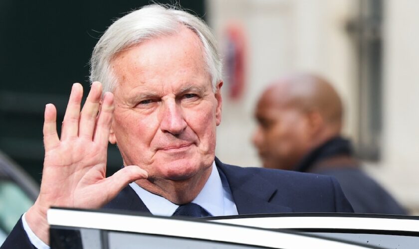 Le nouveau premier ministre Michel Barnier, le 5 septembre 2024