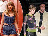 Taylor Swift and Travis Kelce fly to New York for a weekend together after popstar watched the Kansas City Chiefs win amid shock 'split contract'