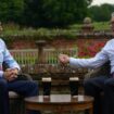 Prime Minister Sir Keir Starmer (right) and Taoiseach Simon Harris drink a pint of Guinness during his visit to Chequers, the country house of the serving Prime Minister of the United Kingdom, near Aylesbury, Buckinghamshire. Picture date: Wednesday July 17, 2024. PA Photo. See PA story POLITICS Ireland. Photo credit should read: Carl Court/PA Wire.