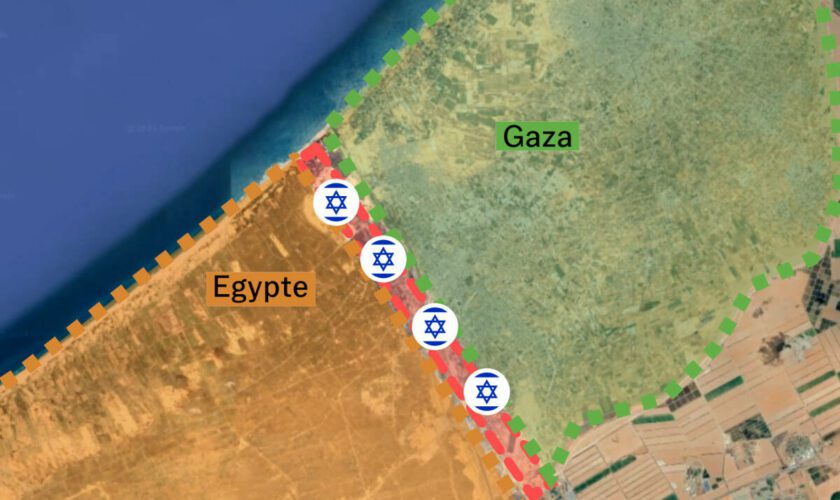 Trêve à Gaza : qu’est-ce que le corridor de Philadelphie, point de blocage dans des négociations entre Israël et le Hamas ?