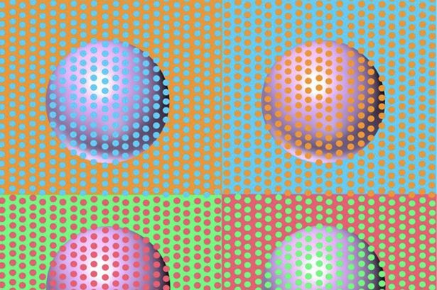 Optical illusion of coloured balls leaves people 'questioning their existence'