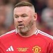 Coleen and the family watch Wayne Rooney roll back the years to score in Old Trafford charity match as the 38-year-old dons the famous Manchester United shirt for the first time in seven years