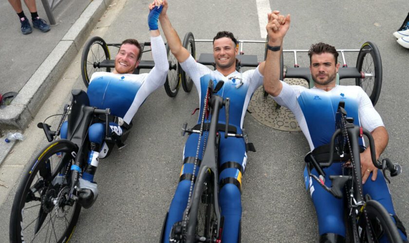 Jeux paralympiques : médaille d'or pour le relais français de handbike