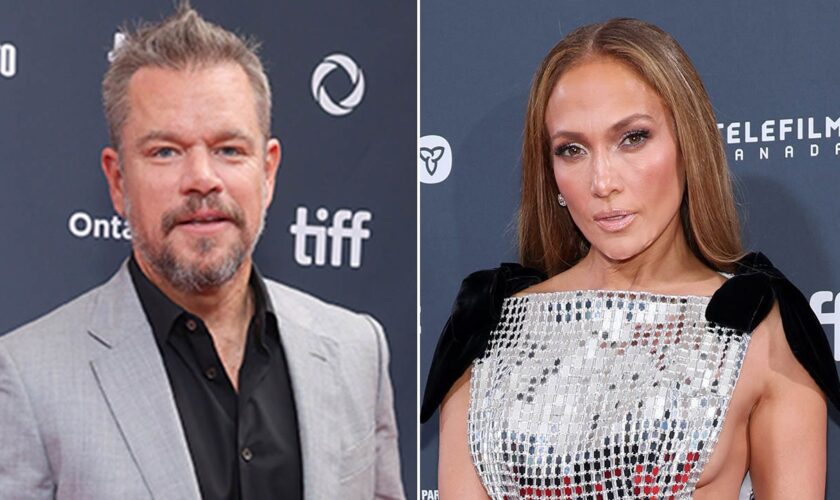 Jennifer Lopez, Matt Damon clasp hands during 'long, deep conversation' at 'Unstoppable' afterparty: report