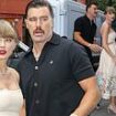 Taylor Swift dazzles in white dress as she and dapper Travis Kelce attend model Karen Elson's wedding at Electric Lady Studios in NYC