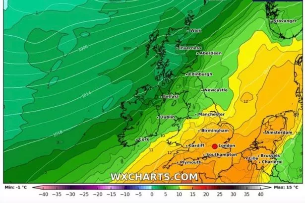 Exact date 24C Azores heat bomb to hit UK bringing back summer temperatures