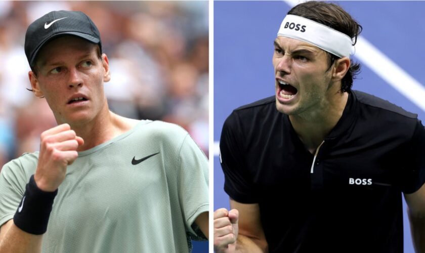 When is the US Open men’s final? Jannik Sinner vs Taylor Fritz start time and how to watch on TV