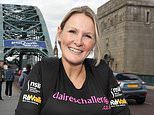 Moment Gabby Logan pauses BBC's Great North Run coverage to remember 'bionic' suit marathon fundraiser Claire Lomas after she died in an 'accident' in the Middle East