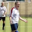 Sir Keir Striker! Prime Minister, 62, dons vintage England shirt as he takes time out to join friends for a Sunday kickabout