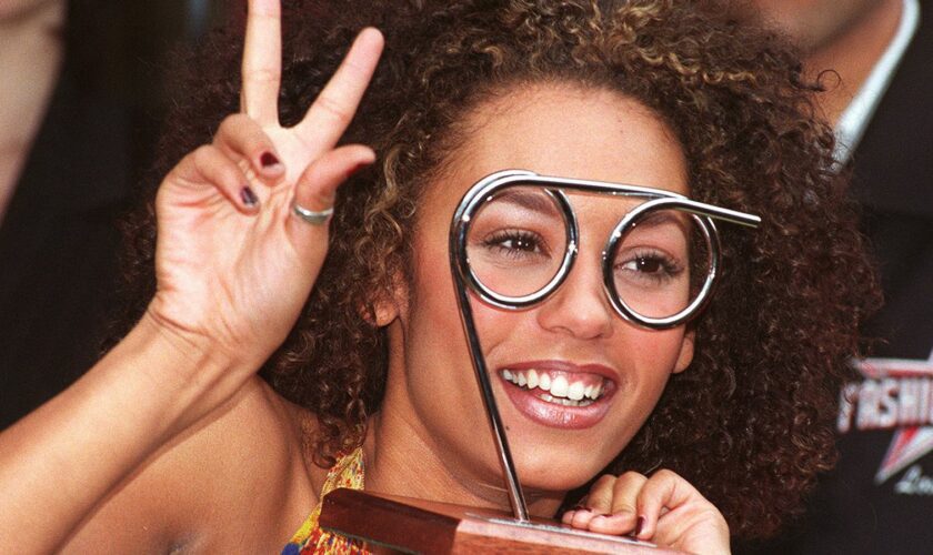 The Spice Girls' Scary Spice Mel B was named female spectacle wearer of the year in 1997