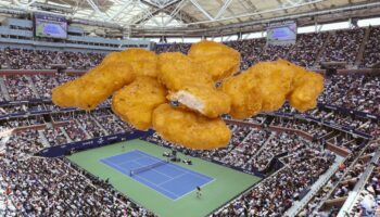 À l'US Open, la boîte de six nuggets coûte la modique somme de 100 dollars