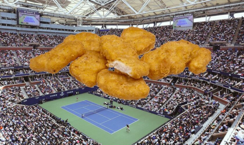 À l'US Open, la boîte de six nuggets coûte la modique somme de 100 dollars