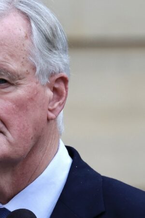 Le Premier ministre Michel Barnier, le 5 septembre 2024 à Matignon