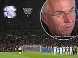 Wembley pays emotional tribute to Sven-Goran Eriksson ahead of Finland clash after former England manager sadly lost his cancer battle last month